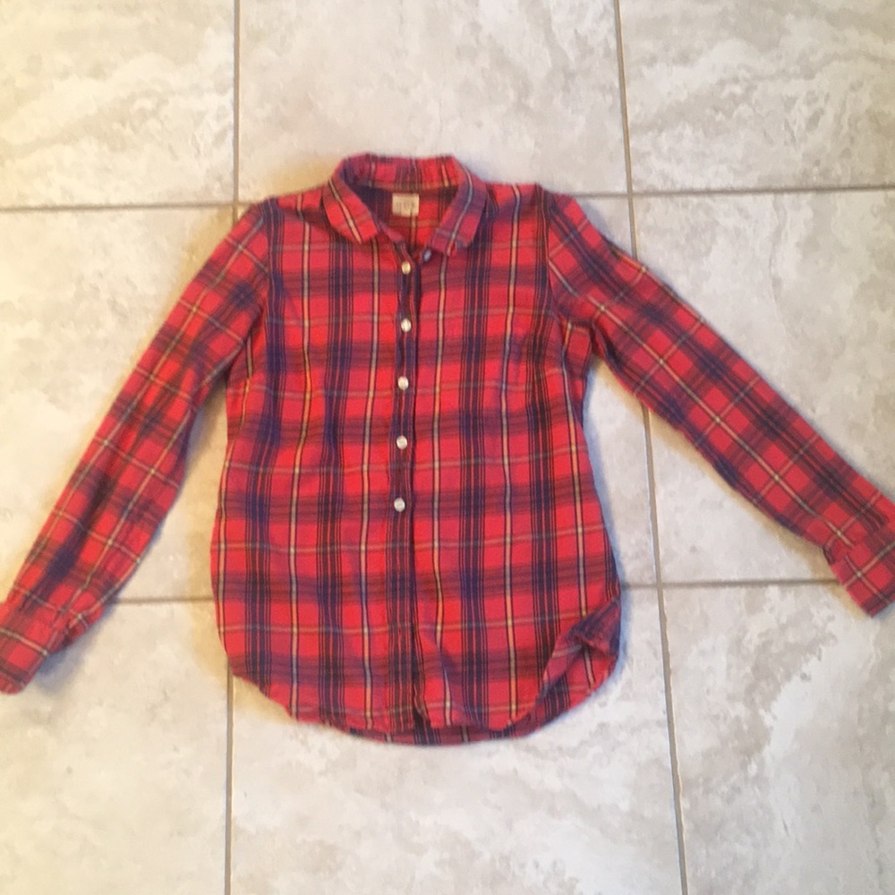 JCrew Flannel